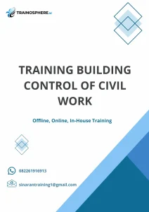 TRAINING BUILDING CONTROL OF CIVIL WORK