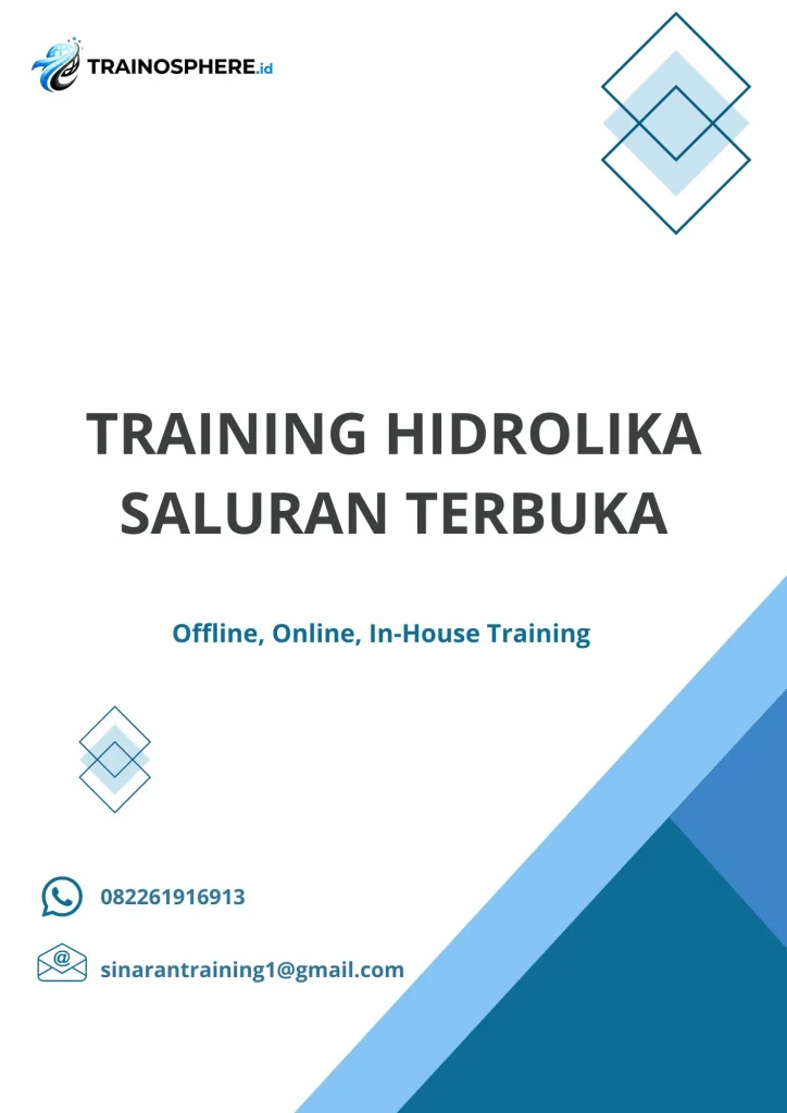 TRAINING HIDROLIKA SALURAN TERBUKA pelatihan HIDROLIKA SALURAN TERBUKA online
