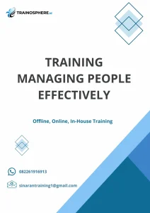 TRAINING MANAGING PEOPLE EFFECTIVELY